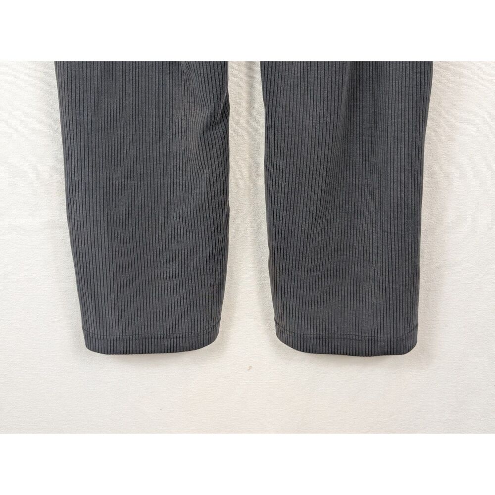 Lululemon Ribbed Softstreme Side Zip Pants Gray Women's Size 10 - Picture 10 of 13